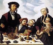 Family Portrait, Maarten van Heemskerck
